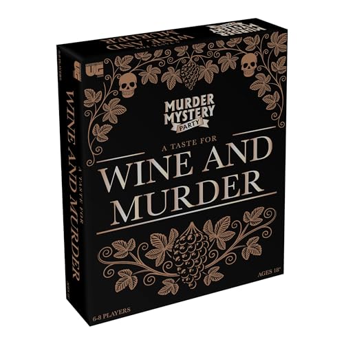 University Games Murder Mystery Party Games - A Taste for Wine and Murder by University Games Murder Mystery Party Games - A Taste for Wine and Murder by von University Games