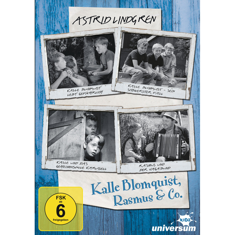 Astrid Lindgren: Kalle Blomquist & Rasmus (DVD) von Universum Film