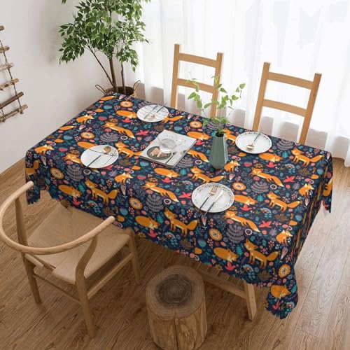 Unkhtt Wasserdichte rechteckige Tischdecke mit Katzendruck, 137 x 183 cm, wiederverwendbar, für Esszimmer, Hochzeit, Party Unkhtt Wasserdichte rechteckige Tischdecke mit Katzendruck, 137 x 183 cm, wiederverwendbar, für Esszimmer, Hochzeit, Party von Unkhtt