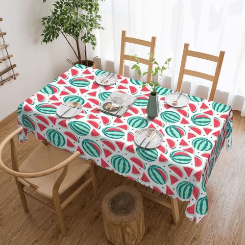 Unkhtt Wassermelonen-Druck, wasserdicht, rechteckig, 137 x 183 cm, wiederverwendbar, Tischdecke, Esstisch, Hochzeit, Party Unkhtt Wassermelonen-Druck, wasserdicht, rechteckig, 137 x 183 cm, wiederverwendbar, Tischdecke, Esstisch, Hochzeit, Party von Unkhtt
