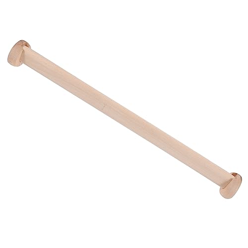 Unomor Verstellbare Schrankstange, 182,9–365,8 cm, Holz, Kleiderstange, Kommode, stabil für Zuhause von Unomor