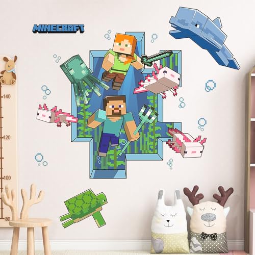 Unvtap Wandtattoo, Wandaufkleber Kinderzimmer 30x79 cm Wandsticker Tapete Kinderzimmer Poster Cartoon Wandfiguren, Videospiel Wandsticker Dekor Wand Fenster Glasdekoration, Pixelspiel Wandtattoo Unvtap Wandtattoo, Wandaufkleber Kinderzimmer 30x79 cm Wandsticker Tapete Kinderzimmer Poster Cartoon Wandfiguren, Videospiel Wandsticker Dekor Wand Fenster Glasdekoration, Pixelspiel Wandtattoo von Unvtap