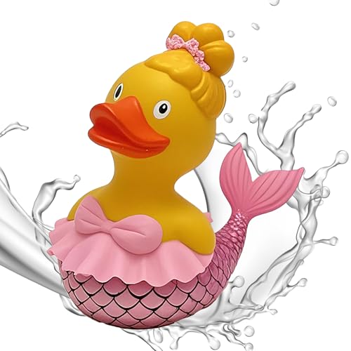 Baby Bath Toys, Silicone Cute Duck Bathroom Toy, Heavy Duty Interactive Water Play Figures, Fun Shower Toys for Daughter, Son, Birthday, Summer and Classroom Playtime Baby Bath Toys, Silicone Cute Duck Bathroom Toy, Heavy Duty Interactive Water Play Figures, Fun Shower Toys for Daughter, Son, Birthday, Summer and Classroom Playtime von Uonguon
