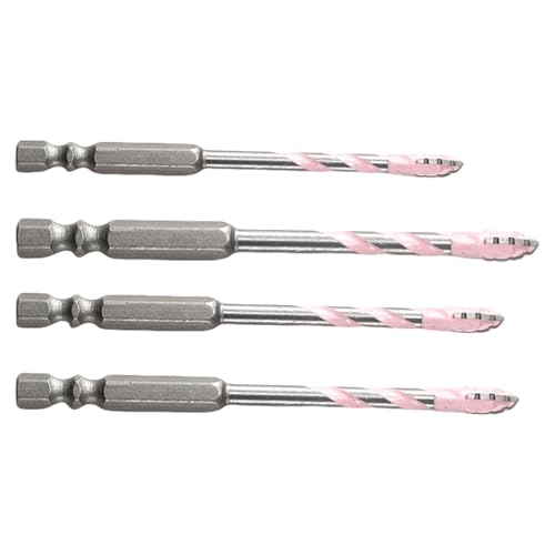 Masonry Drill Bit, Serrated Eccentric Bits Set of Four, Compact Design Multi Purpose High Strength, Wood and Ceramic Drill for Glass, Drywall, Metal, Steel, Porcelain, Concrete von Uonguon