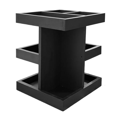 Uonguon Rotating Cosmetic Organizer, Multifunctional Container Carousel, 8.85x11.02 Inches, Removable Design, Adjustable Makeup Organizer for Desk, Bathroom, and Vanity Storage Uonguon Rotating Cosmetic Organizer, Multifunctional Container Carousel, 8.85x11.02 Inches, Removable Design, Adjustable Makeup Organizer for Desk, Bathroom, and Vanity Storage von Uonguon