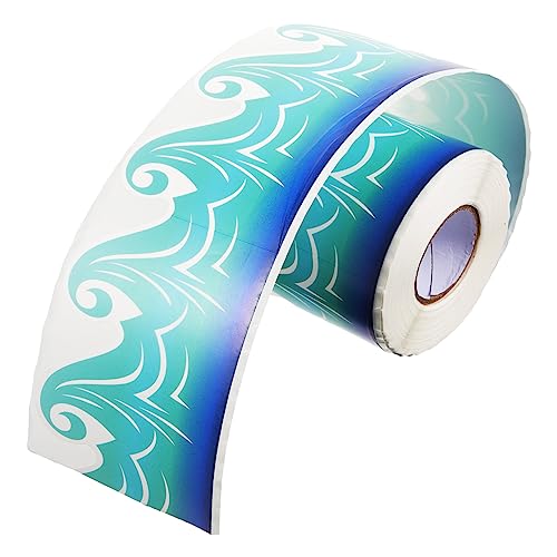 1 Rolle Border Sticker für Pinnwand Wasserdichte Diy Aufkleber für Dekorationen für Klassenzimmer Blauem Wellenrand Vielseitig Einsetzbar zur Gestaltung von Pinnwänden und Mehr 1 Rolle Border Sticker für Pinnwand Wasserdichte Diy Aufkleber für Dekorationen für Klassenzimmer Blauem Wellenrand Vielseitig Einsetzbar zur Gestaltung von Pinnwänden und Mehr von Uonlytech