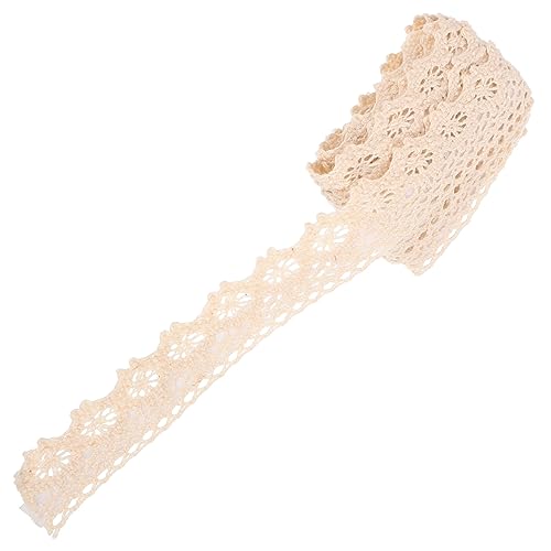 1 Rolle Dekoratives Spitzenband Baumwollborte für Bastelarbeiten Diy Geschenkverpackung und Scrapbooking Ablösbar und Wiederverwendbar Klebeband ohne Rückstände 1 Rolle Dekoratives Spitzenband Baumwollborte für Bastelarbeiten Diy Geschenkverpackung und Scrapbooking Ablösbar und Wiederverwendbar Klebeband ohne Rückstände von Uonlytech