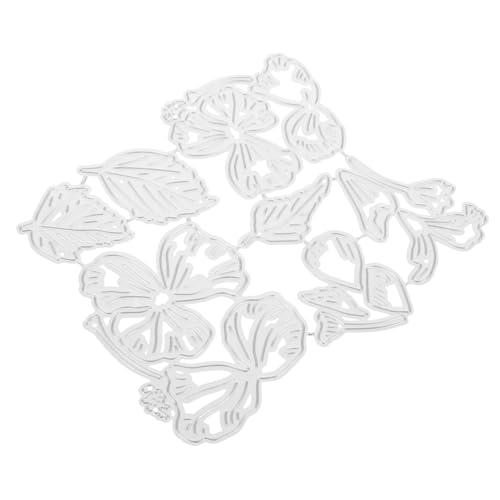 1 Satz Diy Carbonstahl Stanzform für Blattmuster Bastelvorlage für Scrapbooking Dekoration von Fotoalben und Papierkarten Hochwertige Stanzschablonen für Diy Projekte von Uonlytech