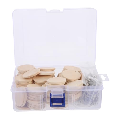 1 Satz Diy Holzanhänger Runde Holzscheiben für Schlüsselanhänger Bastelzubehör für Ideen Dekorative Diy für Zuhause für Anhängergestaltung 1 Satz Diy Holzanhänger Runde Holzscheiben für Schlüsselanhänger Bastelzubehör für Ideen Dekorative Diy für Zuhause für Anhängergestaltung von Uonlytech