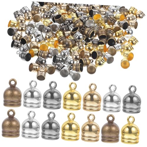 1 Satz Endkappen Für Diy Armbänder Und Handgemachte Zubehörteile Für Schmuckherstellung Leicht Tragbar Für Bastelprojekte 150 Stück von Uonlytech