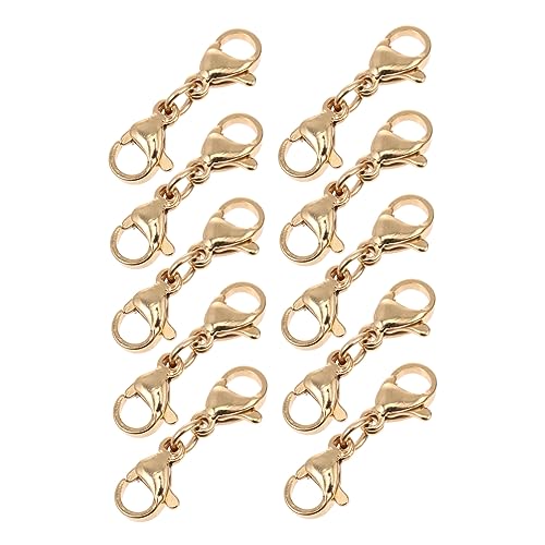 1 Satz Lobster Clasps Doppelte Karabiner Verschlüsse Für Diy Schmuck Armbänder Taschen Langlebig Und Korrosionsbeständig Für Projekte 10 Stück 1 Satz Lobster Clasps Doppelte Karabiner Verschlüsse Für Diy Schmuck Armbänder Taschen Langlebig Und Korrosionsbeständig Für Projekte 10 Stück von Uonlytech