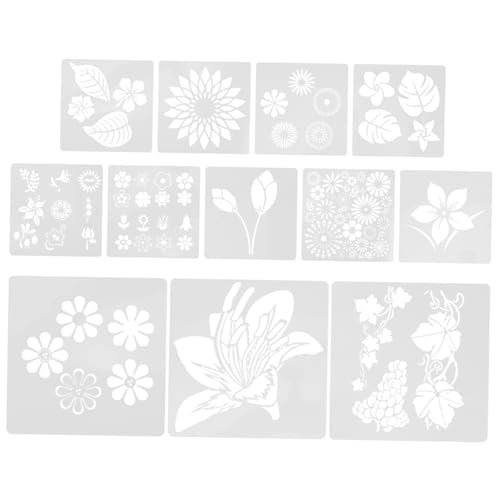 1 Satz Schablonen für Diy Bastelprojekte Wiederverwendbare Malvorlage für Wand und Möbelgestaltung für Erwachsene 1 Satz Schablonen für Diy Bastelprojekte Wiederverwendbare Malvorlage für Wand und Möbelgestaltung für Erwachsene von Uonlytech