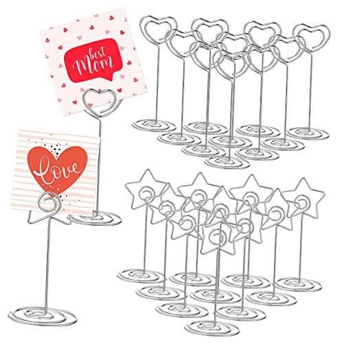 1 Satz Teiliges Tischkartenhalter Und Sternform Stabiler Kartenclip Für Hochzeiten Geburtstagsfeiern Und Tischdekoration Dekorative Foto Und Menüständer Aus Langlebigem 20 Stück 1 Satz Teiliges Tischkartenhalter Und Sternform Stabiler Kartenclip Für Hochzeiten Geburtstagsfeiern Und Tischdekoration Dekorative Foto Und Menüständer Aus Langlebigem 20 Stück von Uonlytech