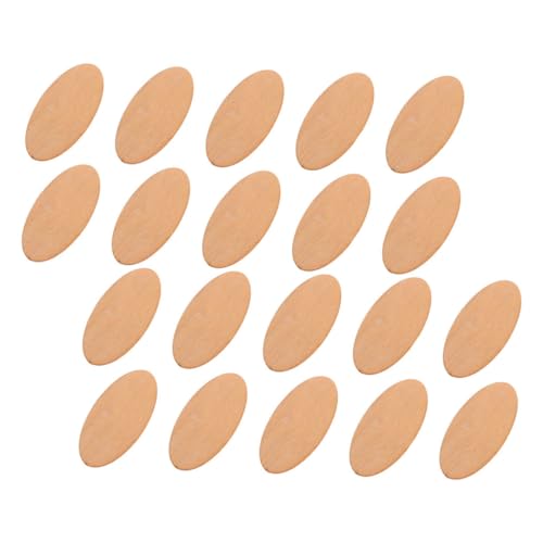 1 Satz Unbehandelte Ovale Holzscheiben Für Diy Bastelprojekte Zum Dekorieren Für Sowie Weihnachtsfeiern Natürliche Holzfarbe 20 Stück 1 Satz Unbehandelte Ovale Holzscheiben Für Diy Bastelprojekte Zum Dekorieren Für Sowie Weihnachtsfeiern Natürliche Holzfarbe 20 Stück von Uonlytech
