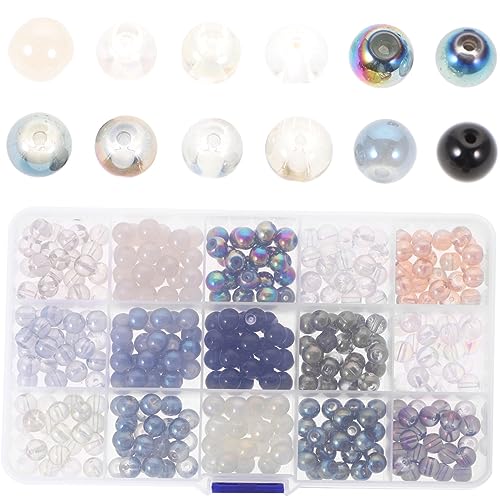 1 Schachtel Tiny Glass Beads für Diy Armbänder Glasperlen Glatte und Hautfreundliche Spacer Beads für Schmuckdesign und Bastelprojekte von Uonlytech