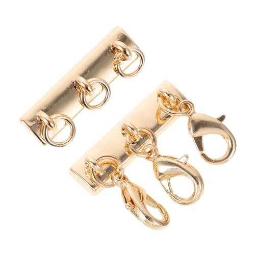 1 Stück Magnetverschluss für Armbänder Goldene Verbindung für Diy Schmuck Robuster und Eleganter Schmuckverschluss für Bastelprojekte 1 Stück Magnetverschluss für Armbänder Goldene Verbindung für Diy Schmuck Robuster und Eleganter Schmuckverschluss für Bastelprojekte von Uonlytech