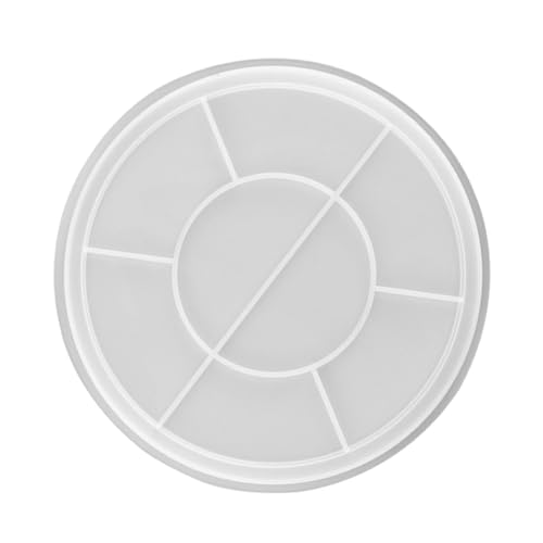 1 Stück Runde Silikonform für Tabletts Crystal Epoxy Gießform für Diy Projekte Wiederverwendbar und Leicht zu Reinigen für Herstellung von Praktischen Aufbewahrungsschalen 1 Stück Runde Silikonform für Tabletts Crystal Epoxy Gießform für Diy Projekte Wiederverwendbar und Leicht zu Reinigen für Herstellung von Praktischen Aufbewahrungsschalen von Uonlytech