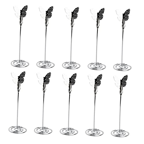 10 Stück Schmetterlings Foto Clips Tischkartenhalter für Veranstaltungen Kartenständer für Hochzeiten und Partys Dekorative Fotohalter für Tische 10 Stück Schmetterlings Foto Clips Tischkartenhalter für Veranstaltungen Kartenständer für Hochzeiten und Partys Dekorative Fotohalter für Tische von Uonlytech