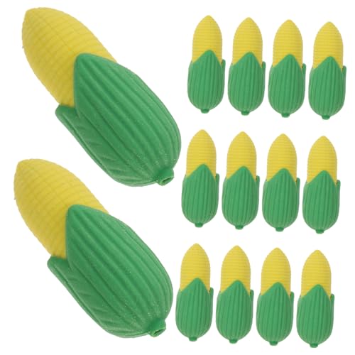100 Stück Corn Eraser für Lustige und Farbenfrohe Radiergummis für Klassenzimmer und Freizeit Leicht und Sicher für Kreative Schreibprojekte von Uonlytech