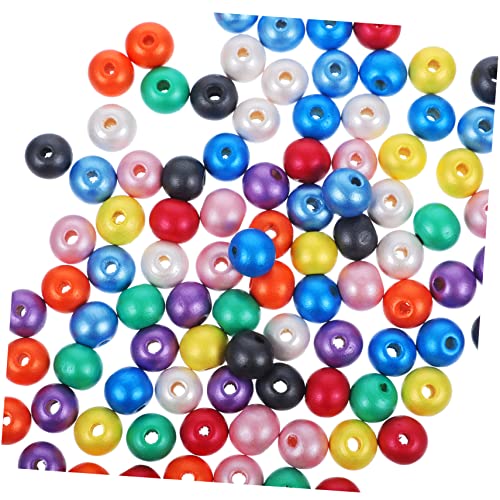 100 Stück Holzperlen für Diy Schmuck und Bastelprojekte Glatte Oberfläche Vielseitig Einsetzbar Familienaktivitäten 100 Stück Holzperlen für Diy Schmuck und Bastelprojekte Glatte Oberfläche Vielseitig Einsetzbar Familienaktivitäten von Uonlytech