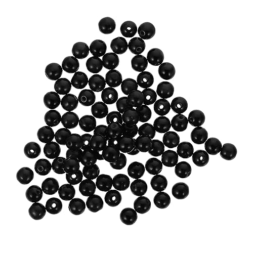 100 Stück Katzenaugen Perlen Diy Schmuck Spacer Beads für Armband Basteln Runde Resin Perlen Bastelzubehör für Projekte 100 Stück Katzenaugen Perlen Diy Schmuck Spacer Beads für Armband Basteln Runde Resin Perlen Bastelzubehör für Projekte von Uonlytech