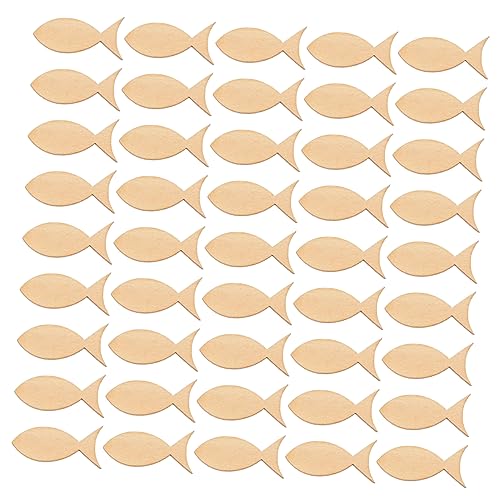 100Stücke Holzfische DIY Bastelset Holz Dekorationen für Malprojekte für Familienaktivitäten Leicht zu Gestalten Bemalen 100Stücke Holzfische DIY Bastelset Holz Dekorationen für Malprojekte für Familienaktivitäten Leicht zu Gestalten Bemalen von Uonlytech