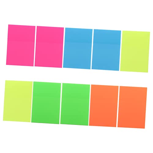 10Stücke Wiederverwendbare Transparente Memo Pads Selbstklebende Notizzettel für Büro Schule Zuhause Organisieren und Notieren 10Stücke Wiederverwendbare Transparente Memo Pads Selbstklebende Notizzettel für Büro Schule Zuhause Organisieren und Notieren von Uonlytech