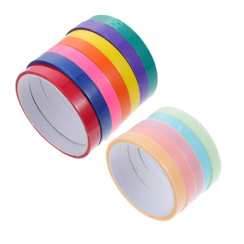 12 Rollen Klebeball Tape für Stressabbau Transparente Klebebälle für Erwachsene von Uonlytech