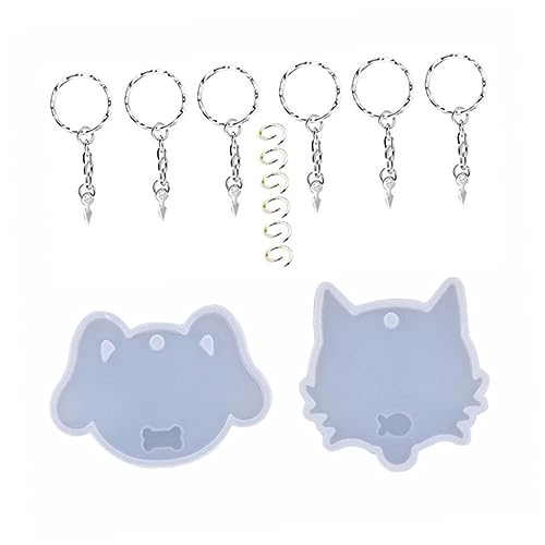 14 Stück Diy Silikonformen Set Teilig für Katzen und Hundeanhänger Wiederverwendbare Gießformen Geruchlos und Langlebig für Bastelprojekte und 14 Stück Diy Silikonformen Set Teilig für Katzen und Hundeanhänger Wiederverwendbare Gießformen Geruchlos und Langlebig für Bastelprojekte und von Uonlytech