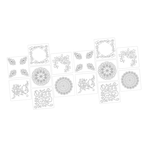 14 Stück Teiliges Diy Malvorlagen Große Wand und Bodenmalerei Schablonen für Dekoration Wiederverwendbar Sicher und Benutzerfreundlich für Erwachsene 14 Stück Teiliges Diy Malvorlagen Große Wand und Bodenmalerei Schablonen für Dekoration Wiederverwendbar Sicher und Benutzerfreundlich für Erwachsene von Uonlytech