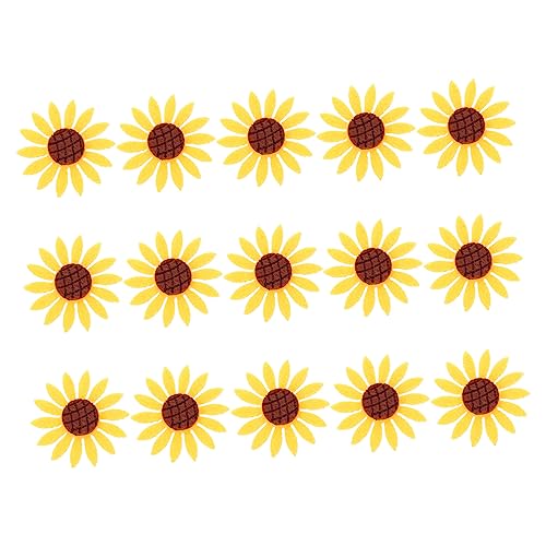 15Stücke Sonnenblume Stoff Patches DIY Applikationen für Kleidung Handwerkskunst Haarschmuck Kleine Aufnäher zur Individuellen Gestaltung und Reparatur 15Stücke Sonnenblume Stoff Patches DIY Applikationen für Kleidung Handwerkskunst Haarschmuck Kleine Aufnäher zur Individuellen Gestaltung und Reparatur von Uonlytech