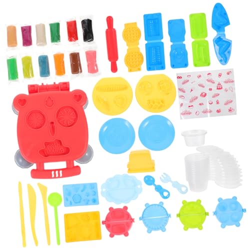 1Satz Handgemachtes Tonspielzeug Teiliges DIY Teigwerkzeuge für Kleinkinder Hamburger Maker und Modellierwerkzeuge Robustem von Uonlytech