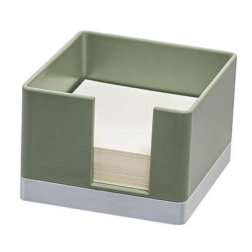 1Satz Memo Pad Organizer für Büro Schule und Zuhause Praktische Zettelbox mit Memo Pad Halter für Aufgabenlisten und Notizen Gesundes Material Sanftem von Uonlytech