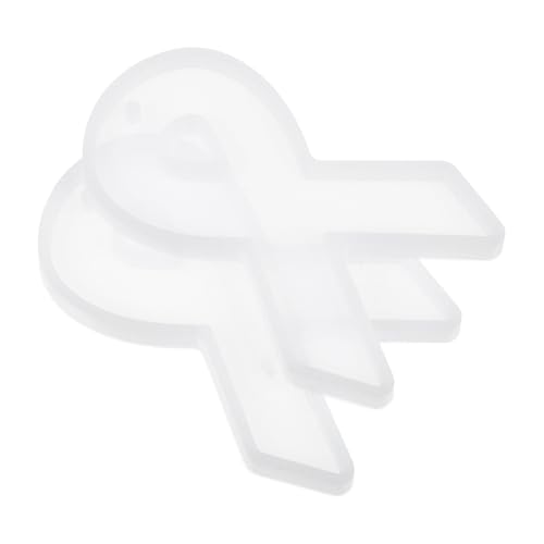 2 Paare Silikon Ohrhängers Formen Diy Schmuck Gießformen für Epoxidharz und Kristall Anhänger für Ohrringe und Dekorationen von Uonlytech