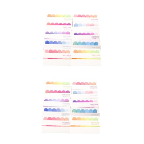 2 Sätze Selbstklebende Farbige Seitenmarker Für Notizen Praktische Index Tabs Für Schule Büro Und Zuhause Schreibbare Haftnotizen Zufälligen Zufällige 10 Stück * 2 2 Sätze Selbstklebende Farbige Seitenmarker Für Notizen Praktische Index Tabs Für Schule Büro Und Zuhause Schreibbare Haftnotizen Zufälligen Zufällige 10 Stück * 2 von Uonlytech