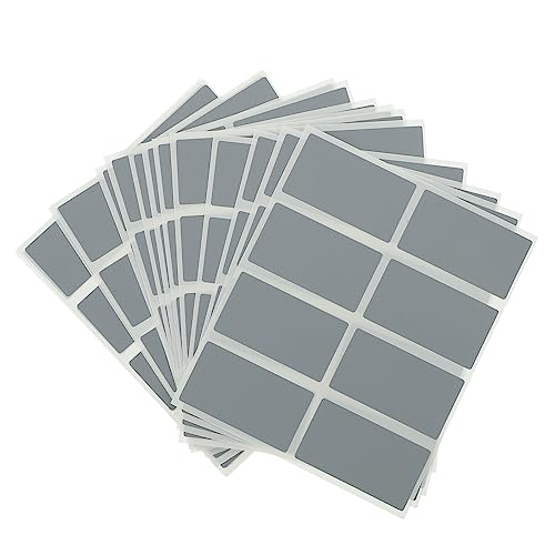 2 Sätze Selbstklebende Scratch Off Aufkleber Für Diy Projekte Rechteckige Rubbelkarten Für Kreative Spiele Und Personalisierte Karten 100 Stück * 2 von Uonlytech