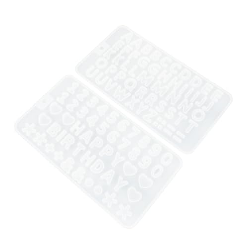 2 Stück Diy Silikonformen für Wiederverwendbare Gießformen für Epoxidharz für Bastelprojekte und Dekorationen 2 Stück Diy Silikonformen für Wiederverwendbare Gießformen für Epoxidharz für Bastelprojekte und Dekorationen von Uonlytech