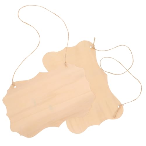 2 Stück Holzschild Blanko Unbehandelt Diy Plakette für Hochzeit Dekoration und Bastelprojekte für Beschriftungen Gravuren und Designs 2 Stück Holzschild Blanko Unbehandelt Diy Plakette für Hochzeit Dekoration und Bastelprojekte für Beschriftungen Gravuren und Designs von Uonlytech