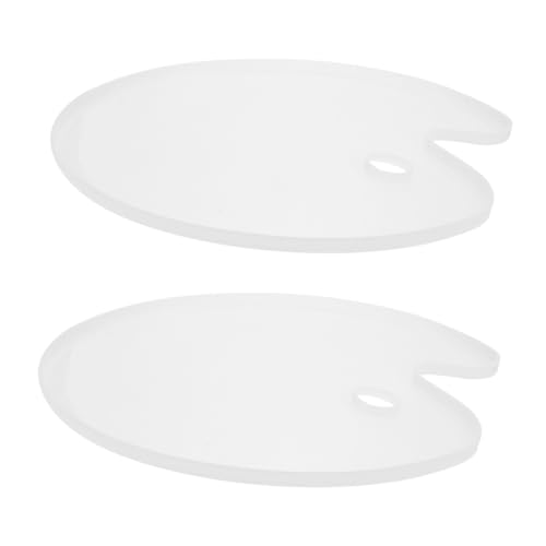 2 Stück Silikon Gießform für Diy Kunstprojekte Malpalette Silikonform für Epoxidharz Acrylfarben und Bastelarbeiten Langlebig und Einfach zu Entformen 2 Stück Silikon Gießform für Diy Kunstprojekte Malpalette Silikonform für Epoxidharz Acrylfarben und Bastelarbeiten Langlebig und Einfach zu Entformen von Uonlytech