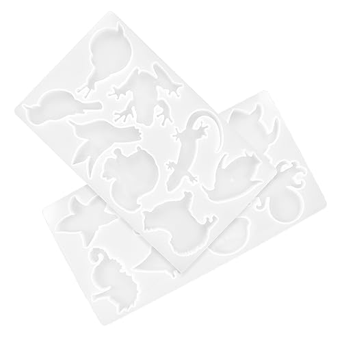 2 Stück Silikonform Wiederverwendbare Gießform für Tierdeko Diy Silikonformen für Schlüsselanhänger Anhänger und Lesezeichen Flexibles Epoxidharz Gießzubehör 2 Stück Silikonform Wiederverwendbare Gießform für Tierdeko Diy Silikonformen für Schlüsselanhänger Anhänger und Lesezeichen Flexibles Epoxidharz Gießzubehör von Uonlytech