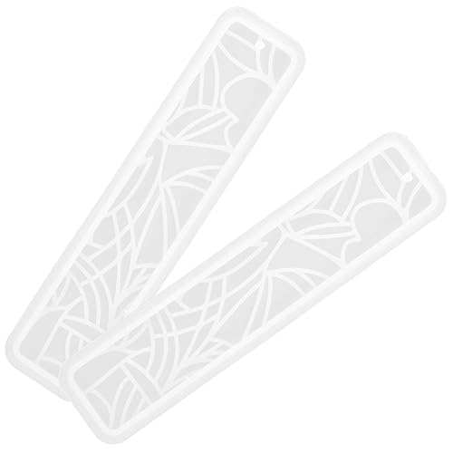 2 Stück Silikonform für Lesezeichen Rechteckige Struktur Epoxidharz Gießform für Diy Projekte für Lesezeichen und Anhänger 2 Stück Silikonform für Lesezeichen Rechteckige Struktur Epoxidharz Gießform für Diy Projekte für Lesezeichen und Anhänger von Uonlytech