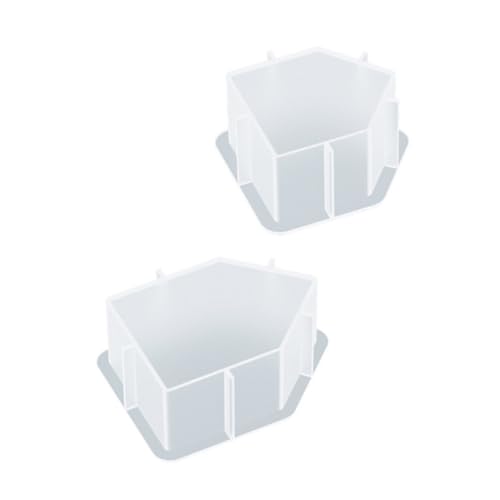 2 Stück Silikonformen für Diy Hausdesign Epoxidharz Gießformen für Bastelprojekte Leicht zu Entformen Reinigen für Erwachsene 2 Stück Silikonformen für Diy Hausdesign Epoxidharz Gießformen für Bastelprojekte Leicht zu Entformen Reinigen für Erwachsene von Uonlytech