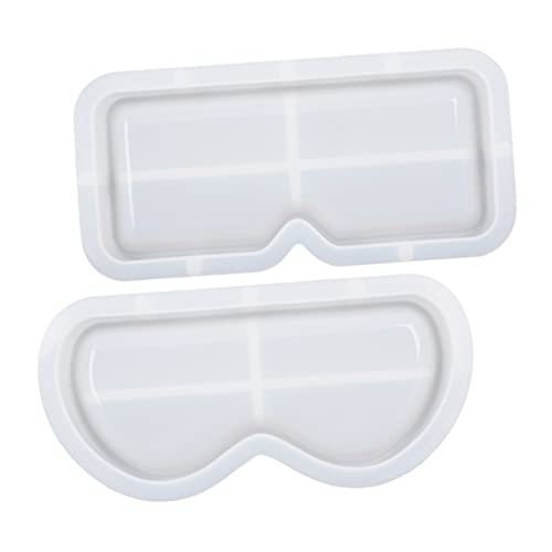 2 Stück Teiliges Silikon Gießform für Brillenablage Diy Epoxidharz Silikonform für Tischdekorationen Langlebig Leicht zu Entformen Perfektes für Bastelfans 2 Stück Teiliges Silikon Gießform für Brillenablage Diy Epoxidharz Silikonform für Tischdekorationen Langlebig Leicht zu Entformen Perfektes für Bastelfans von Uonlytech