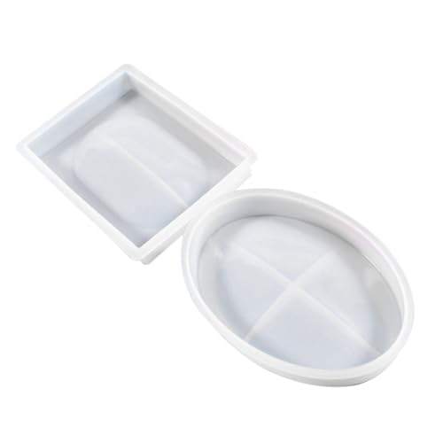2 Stück Teiliges Silikonform für Diy Seifenboxen Gießform für Handgemachte Leicht zu Reinigen Entformen für Bastelprojekte 2 Stück Teiliges Silikonform für Diy Seifenboxen Gießform für Handgemachte Leicht zu Reinigen Entformen für Bastelprojekte von Uonlytech