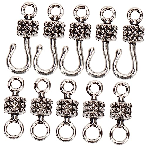20 Paare Vintage Armbandverschluss Schmuckverbinder für Armbänder Antik Diy Schmuckherstellung 20 Paare Vintage Armbandverschluss Schmuckverbinder für Armbänder Antik Diy Schmuckherstellung von Uonlytech
