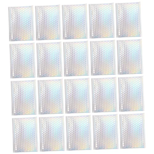 20 Stück Bunte Schaumstoffbeutel Versandtaschen Zum Verpacken Holografische Verschließbare Versandumschläge Briefbeutel Luftpolsterumschläge Mit Luftpolstern 20 Stück Bunte Schaumstoffbeutel Versandtaschen Zum Verpacken Holografische Verschließbare Versandumschläge Briefbeutel Luftpolsterumschläge Mit Luftpolstern von Uonlytech