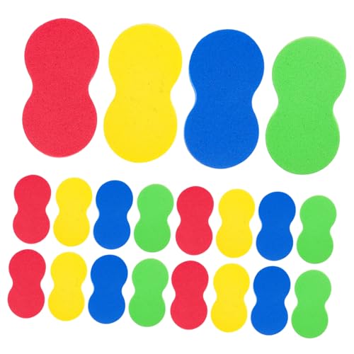 20 Stück Whiteboard Radierer Eva Radiergummis für Büro Waschbare und Staubfreie Trockenlösch Radierer Kinderzeichnung und Klassenzimmer Mischverpackung 20 Stück Whiteboard Radierer Eva Radiergummis für Büro Waschbare und Staubfreie Trockenlösch Radierer Kinderzeichnung und Klassenzimmer Mischverpackung von Uonlytech