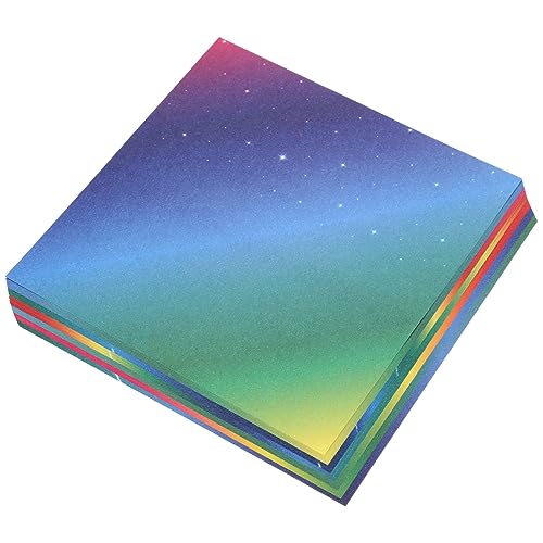 200 Blatt Doppelseitiges Origami Papier für Diy Bastelmaterial Bunten Farben für Projekte und Gemeinsame Familie von Uonlytech