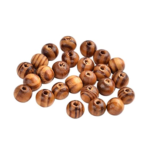 200Stücke Holzperlen Verschiedenen Farben Natürliche Runde Holzperlen für Schmuckherstellung Bastelarbeiten Makramee Armbänder Robust 200Stücke Holzperlen Verschiedenen Farben Natürliche Runde Holzperlen für Schmuckherstellung Bastelarbeiten Makramee Armbänder Robust von Uonlytech