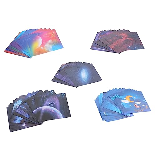 250 Blatt Faltpapier Origami Papier mit Einzigartigem Sternen und Muster für Diy Bastelprojekte Kreativität und Geschicklichkeit von Uonlytech